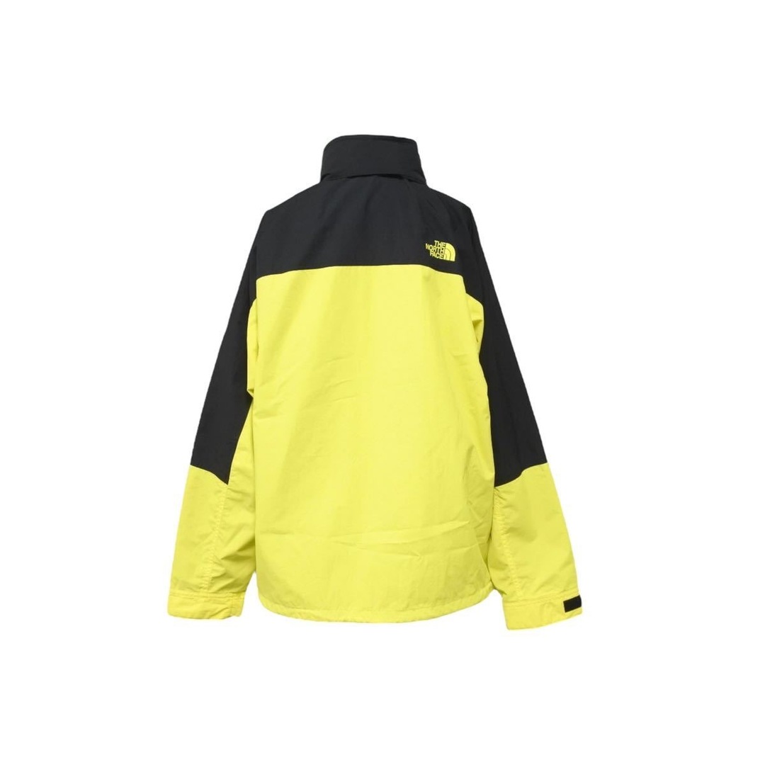 極美品 THE NORTH FACE ザ・ノースフェイス ハイドレナウィンド ジャケット フード イエロー ブラック NP21835 サイズM  46830