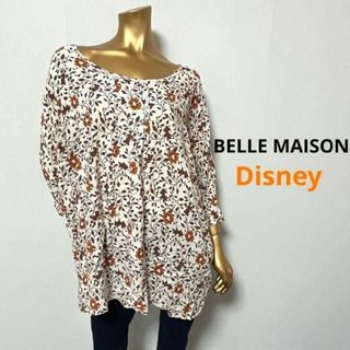 ベルメゾン(ベルメゾン)の【2310】BELLE MAISON Disney コラボ シャツLL ミニー(シャツ/ブラウス(長袖/七分))