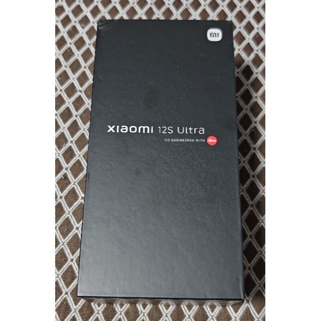数量は多い 【美品】Xiaomi 12S Ultra 12GB/256GB ブラック