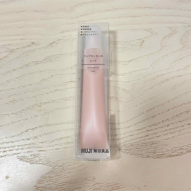 MUJI (無印良品)(ムジルシリョウヒン)の無印良品 リップエッセンス ピンク コスメ/美容のスキンケア/基礎化粧品(リップケア/リップクリーム)の商品写真