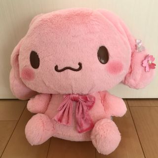 シナモロール(シナモロール)のシナモロール　ふんわりピンクカラー　BIGぬいぐるみ(ぬいぐるみ)