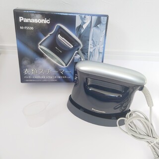 パナソニック(Panasonic)のPanasonic 衣類スチーマー ダークブルー NI-FS530-DA(アイロン)