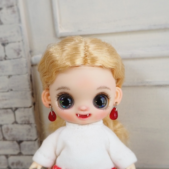 【＊Mamiiin＊】ドール用ピアス【ハンドメイド】No.1Mamiiin_neo