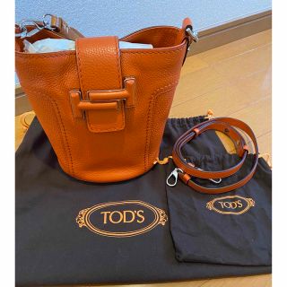 トッズ(TOD'S)のTOD'S トッズ　ダブルT バケットバッグ(ショルダーバッグ)