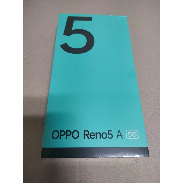 ワイモバイル版 OPPO Reno5 A シルバーブラック (eSIM対応)