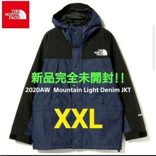 ザノースフェイス(THE NORTH FACE)の新品完全未開封&レシート付!! ノースフェイス マウンテンライトデニムジャケット(マウンテンパーカー)