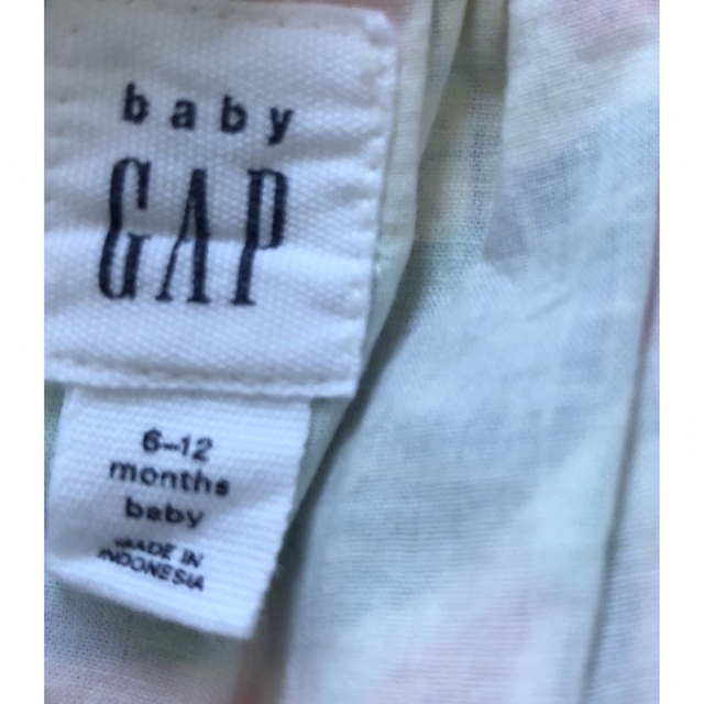 babyGAP(ベビーギャップ)のGAP baby 6-12m フルーツ柄ワンピース　ヘアバンド付き キッズ/ベビー/マタニティのベビー服(~85cm)(ワンピース)の商品写真