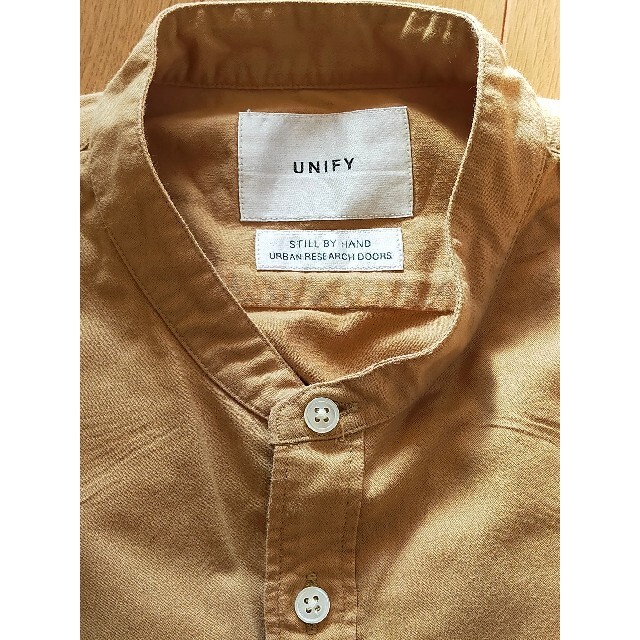【UNIFY】URBAN RESEARCH DOORS バンドカラーシャツ