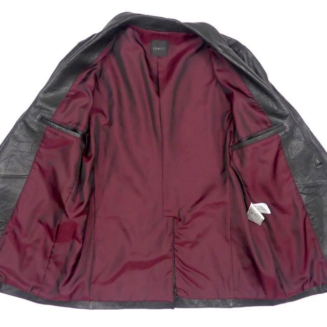 テーラードジャケット レザー クアドロ XXL 本革 メンズ TY2219 【当店