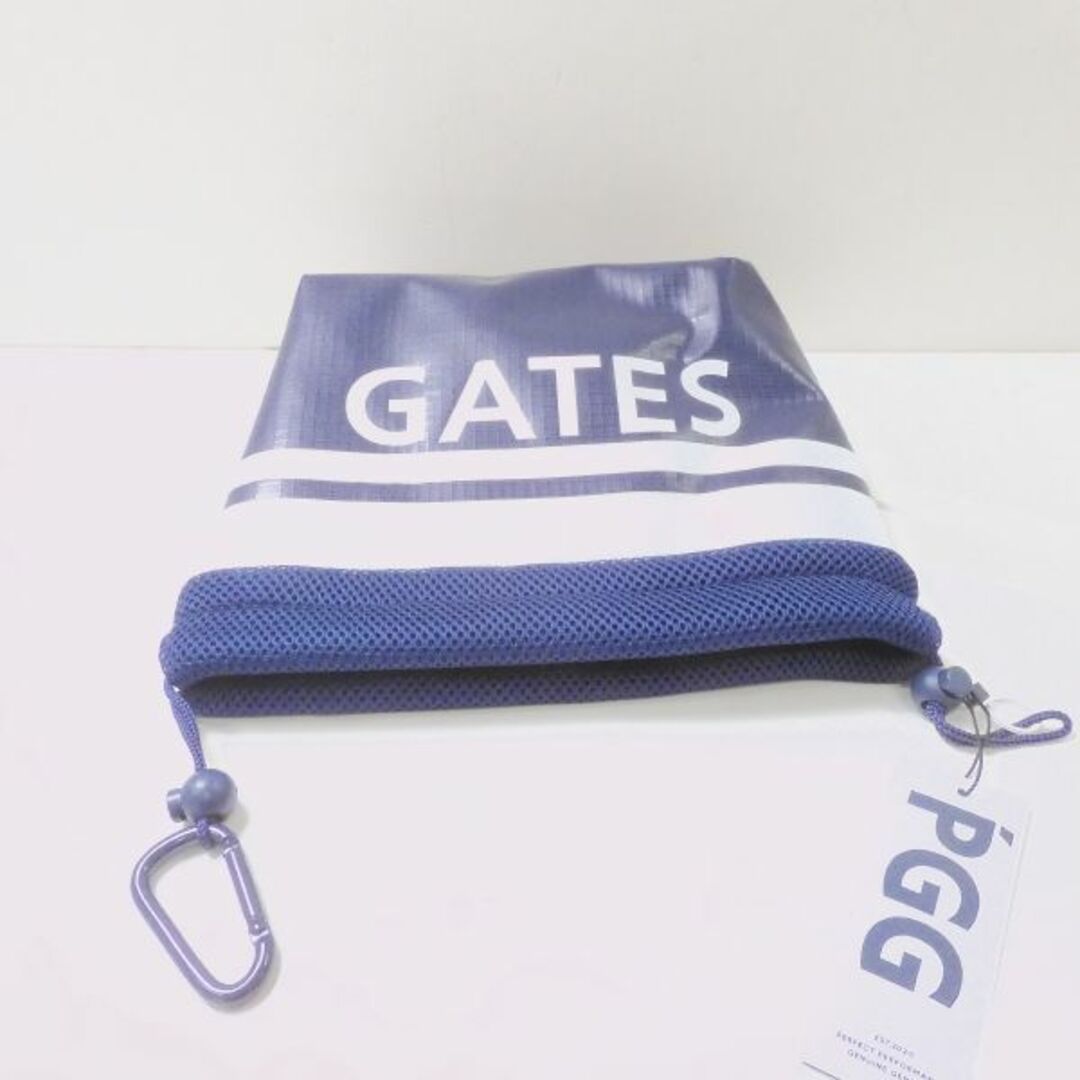 PEARLY GATES(パーリーゲイツ)の未使用 PEARLY GATES パーリーゲイツ 268-0984305 アイアン用ヘッドカバー 3点 ネイビー セット PGG ゴルフ スポーツ用品 兼用 HU347  スポーツ/アウトドアのゴルフ(その他)の商品写真