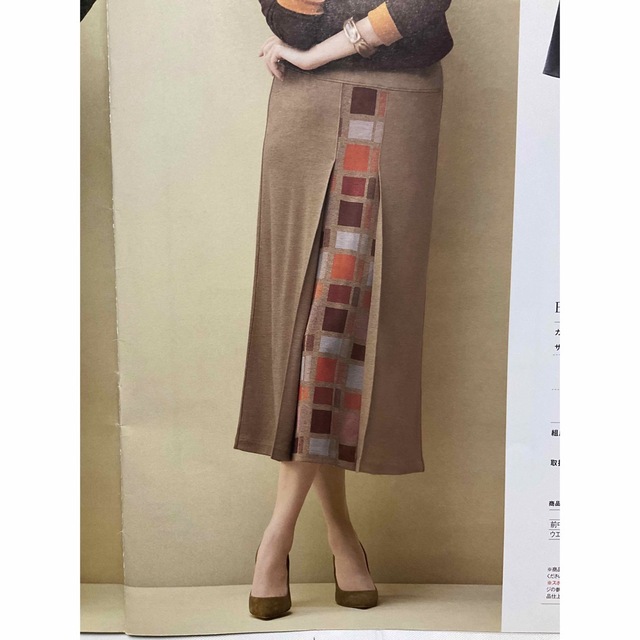 シャルレ(シャルレ)のカットソー素材のスカートＬサイズ レディースのスカート(ロングスカート)の商品写真