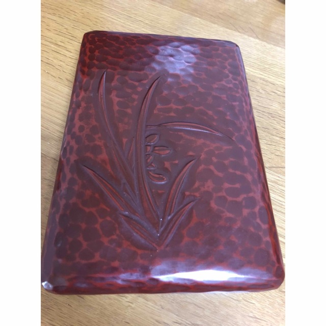 陶芸 箱 漆器 アンティーク 手彫り - 漆芸