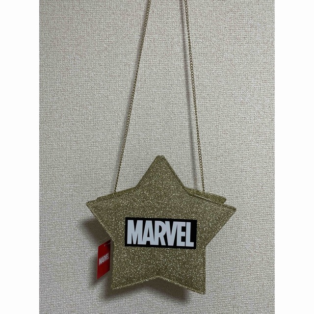 MARVEL(マーベル)のmarvel ショルダーバッグ　スター☆ エンタメ/ホビーのおもちゃ/ぬいぐるみ(キャラクターグッズ)の商品写真