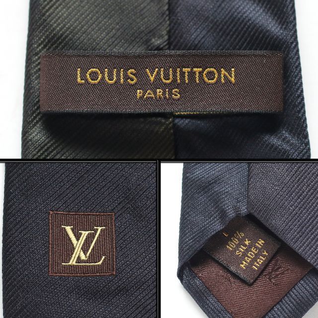 LOUIS VUITTON(ルイヴィトン)の【極美品】◇ルイヴィトン◇ LV / スモーキーカラー / レジメンタルタイ メンズのファッション小物(ネクタイ)の商品写真