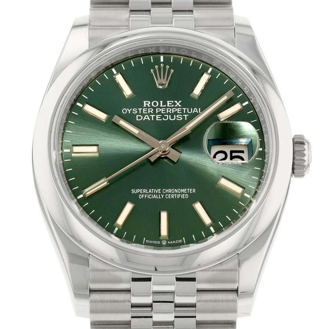 ROLEX - ロレックス デイトジャスト36 126200 ROLEX 腕時計 ミントグリーン文字盤