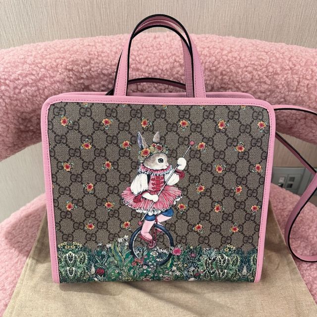 Gucci - グッチ　ヒグチユウコ コラボ 2WAYトートバッグ