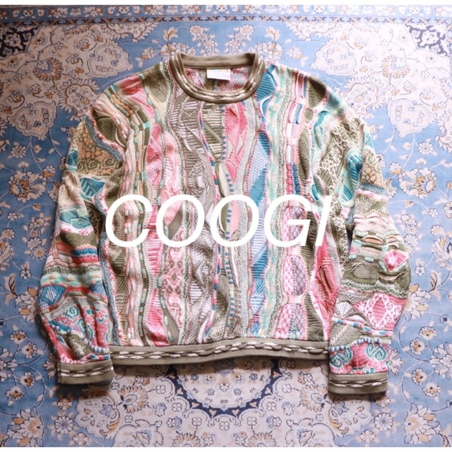 COOGI コットン3Dセーター