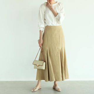 新品タグ付き SCOTCLUB カーキ チュールスカート