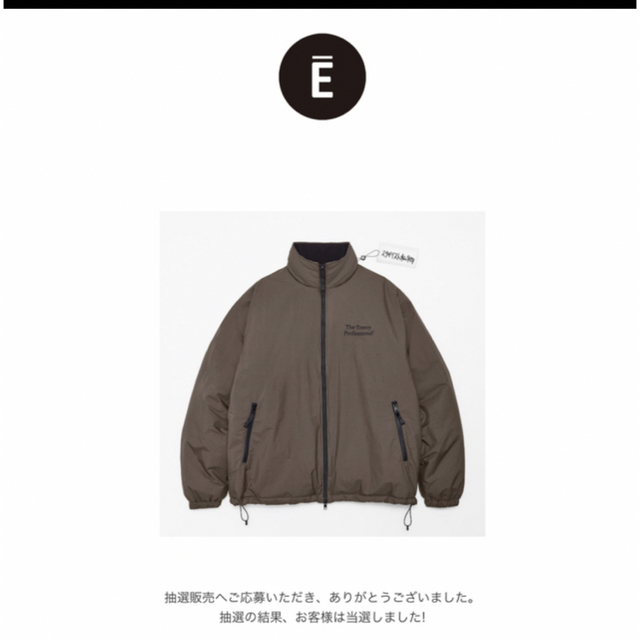 ennoy ナイロンパーカー　L