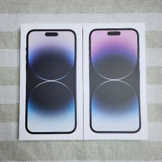 アップル(Apple)のiPhone14 Promax 256GB×２台 SIMフリー(スマートフォン本体)