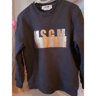 エムエスジイエム(MSGM)のMSGM 金ロゴ　トレーナー　(トレーナー/スウェット)