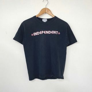 インディペンデント(INDEPENDENT)の90's～ インディペンデント INDEPENDENT Tシャツ 半袖 両面プリント サイズ：Youth L ブラック 【中古】 レディースサイズ(Tシャツ/カットソー(半袖/袖なし))