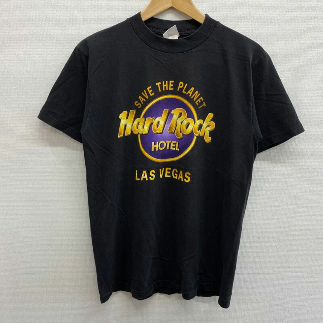 ハードロックホテル HARD ROCK HOTEL LAS VEGAS 半袖 プリントTシャツ MADE IN USA サイズ:S位 ブラック