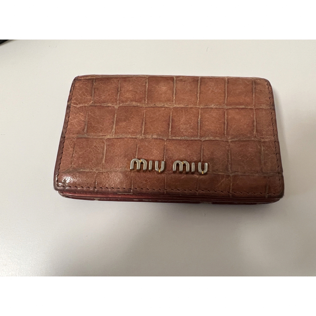 miumiu(ミュウミュウ)のmiumiu 名刺入れ レディースのファッション小物(名刺入れ/定期入れ)の商品写真