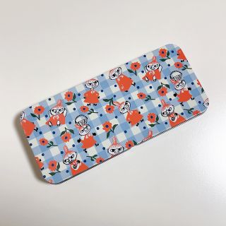 ムーミン(MOOMIN)のリトルミイ　フラワードット　缶ペンケース(ペンケース/筆箱)