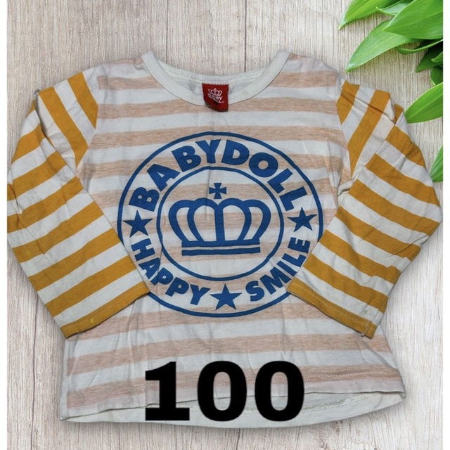 BABYDOLL(ベビードール)のボーダーTシャツ☆ベビードール キッズ/ベビー/マタニティのキッズ服男の子用(90cm~)(Tシャツ/カットソー)の商品写真