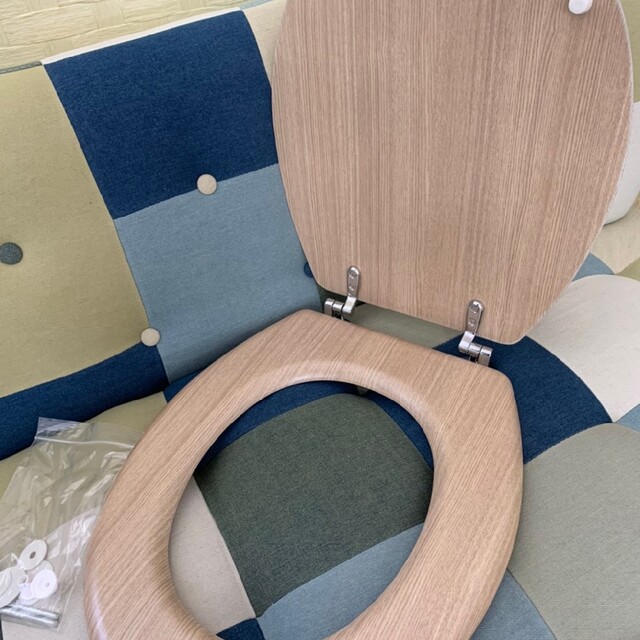 木製　便座　DIY   トイレ　洋式用