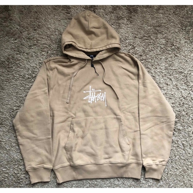 新品未使用  stussy  パーカー  XLサイズ ブラック 男女兼用