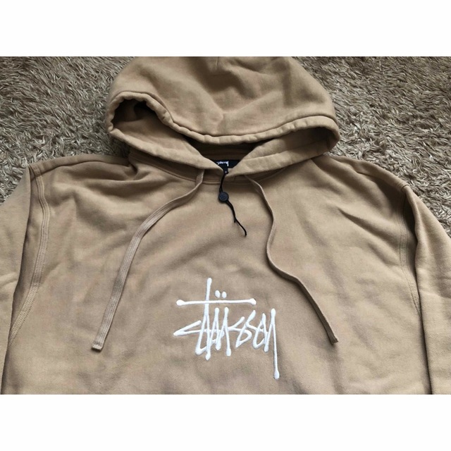 新品未使用  stussy  パーカー       ブラック  サイズL