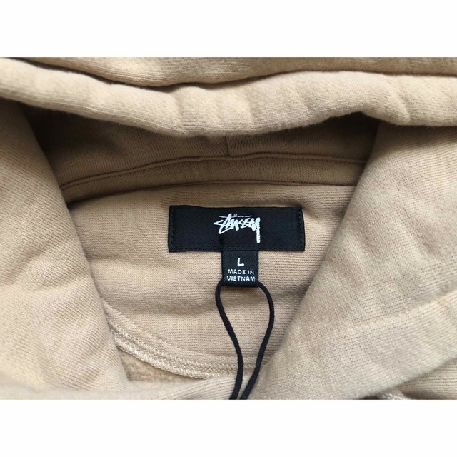 新品未使用  stussy  パーカー       ブラック  サイズL