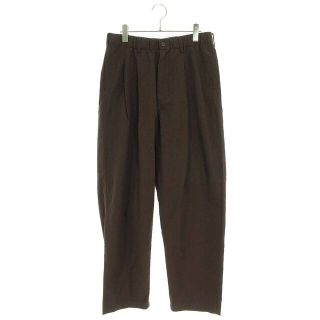 クーティー(COOTIE)のクーティー 22AW CTE-22A101 Wool Gabardine 2 Tuck Easy Pants ギャバジンワッシャー仕上げ2タックワイドイージーロングパンツ メンズ M(その他)