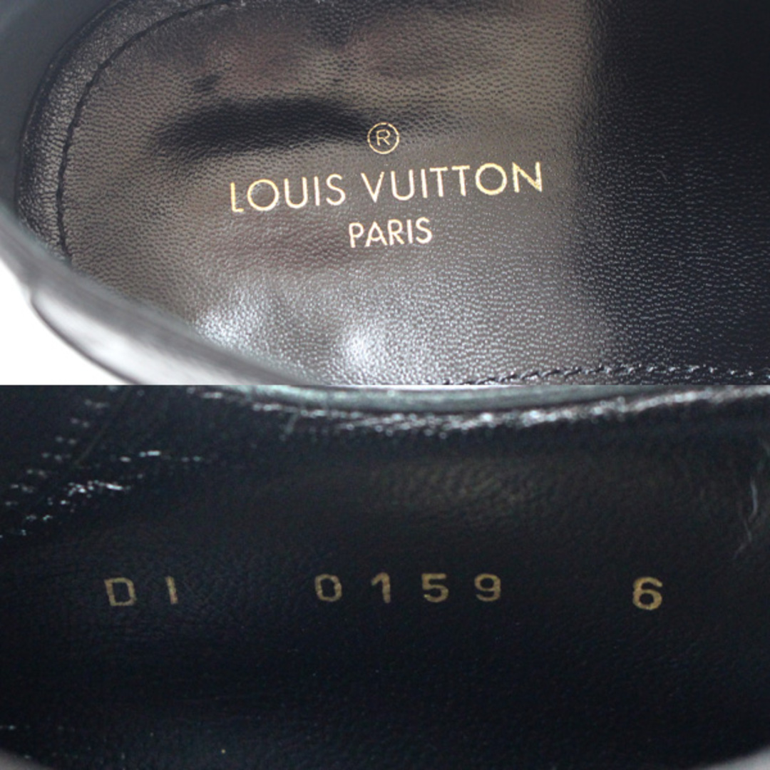 LOUIS VUITTON(ルイヴィトン)のLOUIS VUITTON ルイ・ヴィトン オースマンライン ダミエ ドレスシューズ ブラック DI0159 メンズ【中古】 メンズの靴/シューズ(ドレス/ビジネス)の商品写真