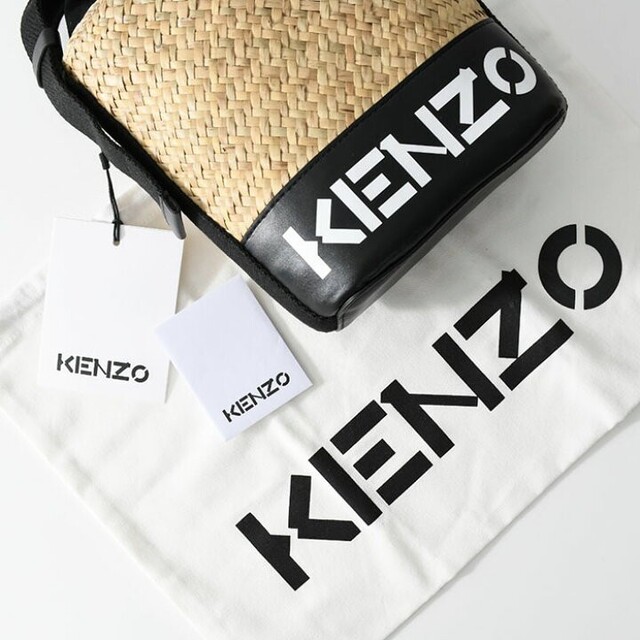 KENZO(ケンゾー)のKENZO ケンゾー バケットバッグ ショルダーバッグ ボディバッグ ブラック レディースのバッグ(ショルダーバッグ)の商品写真
