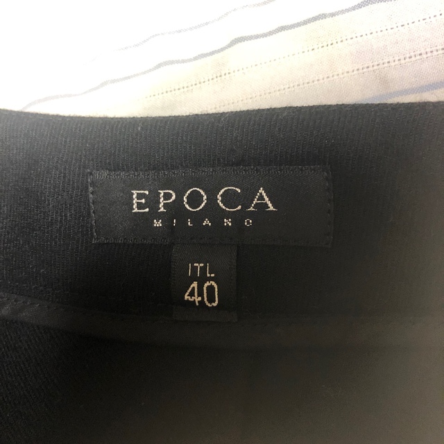 EPOCA(エポカ)の❗️お値下げしました。EPOCA (MILANO)イタリア製パンツ　ブラック レディースのパンツ(カジュアルパンツ)の商品写真