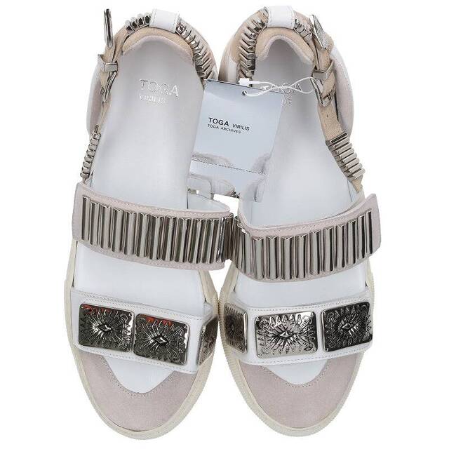 新品 TOGA VIRILIS レザーサンダル 41-