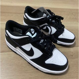 ナイキ(NIKE)のナイキ　ダンク　ロー　GS パンダ　23.5cm(スニーカー)