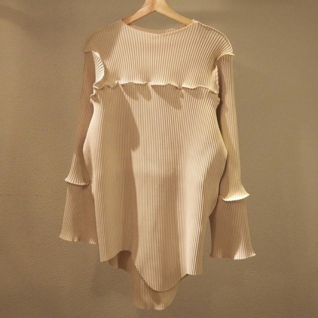 kotohayokozawa Pleats mini dress 19aw