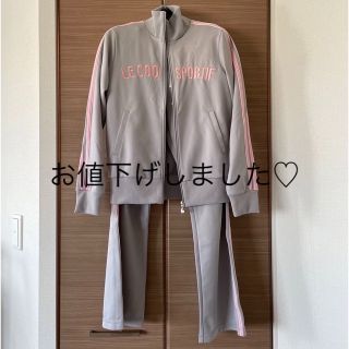 ルコックスポルティフ(le coq sportif)の美品♡Ｍ◆ルコックスポルティフ◆スポーツウェア上下set◇トレーニングウェア(ウェア)