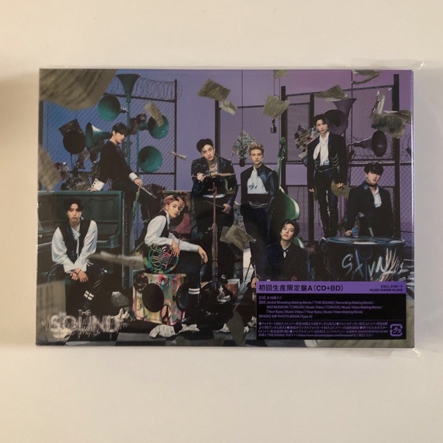Stray Kids(ストレイキッズ)のスキズ THE SOUND 初回生産限定盤a 初回A CD Blu-ray エンタメ/ホビーのCD(K-POP/アジア)の商品写真