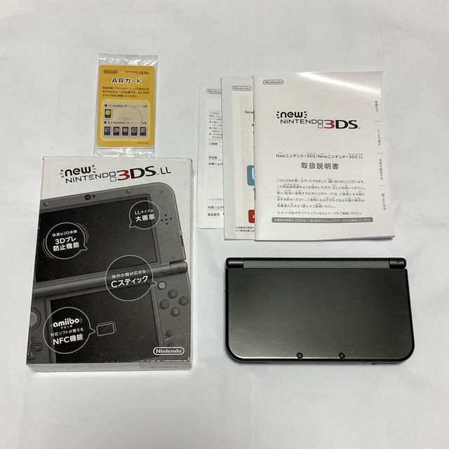 Newニンテンドー3DS LL メタリックブラック 本体