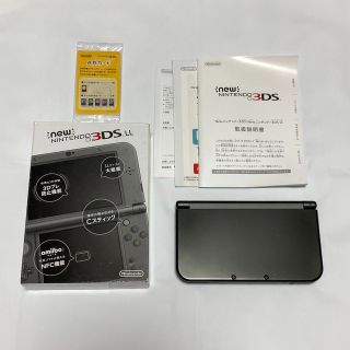 ニンテンドー3DS(ニンテンドー3DS)のNewニンテンドー3DS LL メタリックブラック 本体(携帯用ゲーム機本体)