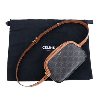 CELINE バッグ セリーヌ ベルトバッグ TAN モノグラム ボディーバッグ