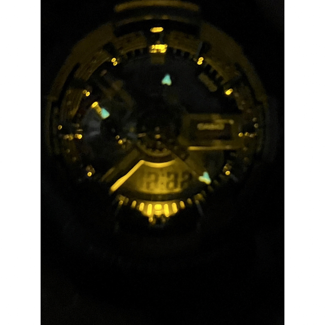 【電池交換済】G-SHOCK BASIC ビッグフェイス GA-110-1AJF