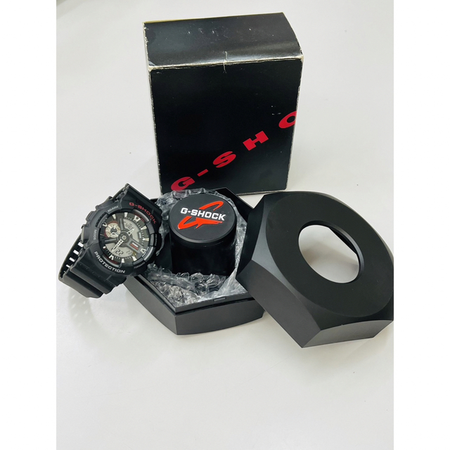 【電池交換済】G-SHOCK BASIC ビッグフェイス GA-110-1AJF