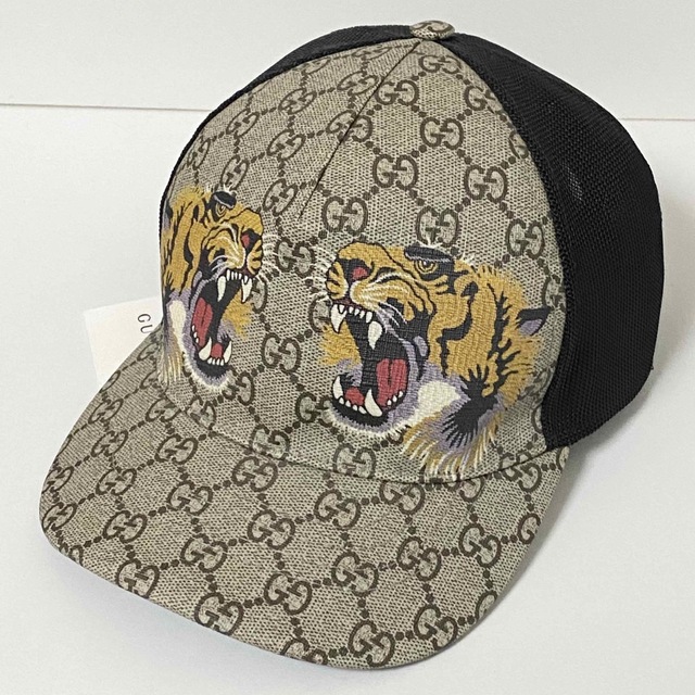 Gucci - GUCCI グッチ CAP タイガー GGスプリーム タグ付き 未使用品の