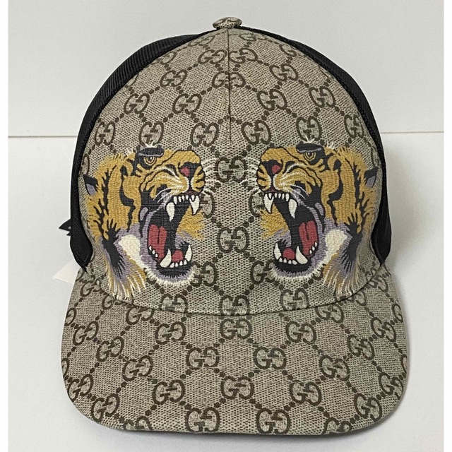 Gucci - GUCCI グッチ CAP タイガー GGスプリーム タグ付き 未使用品の